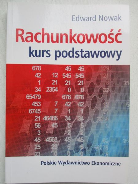 Nowak Edward - Rachunkowość. Kurs podstawowy