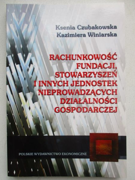 Rachunkowość fundacji, stowarzyszeń i innych jednostek nieprowadzących działalności gospodarczej