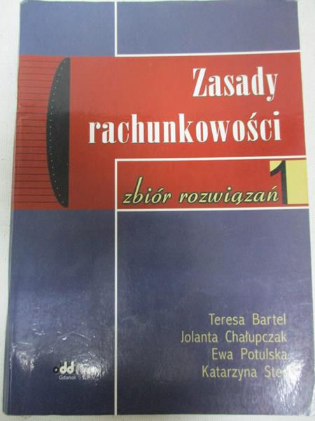 Bartel Teresa - Zasady rachunkowości