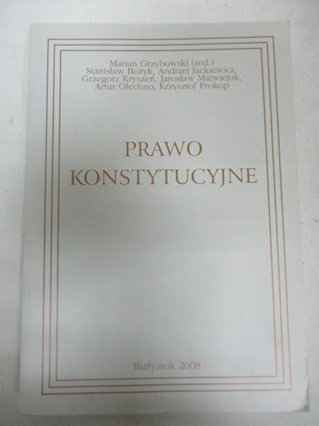 Prawo konstytucyjne