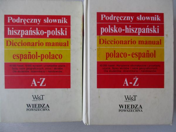 Podręczny słownik hiszpańsko-polski / Podręczny słownik polsko-hiszpański