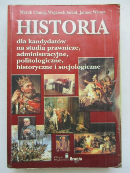 Historia dla kandydatów na studia prawnicze, administracyjne, politologiczne, historyczne i socjologiczne