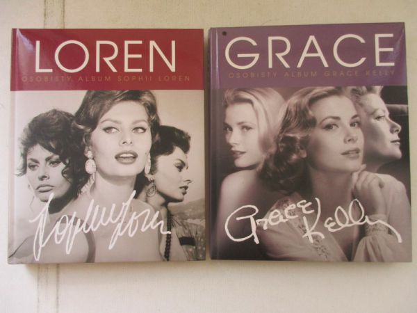 Osobiste albumy (Grace Kelly, Sophia Loren)