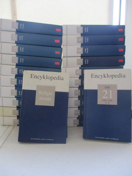 Encyklopedia Gazety Wyborczej 21 tomów PWN