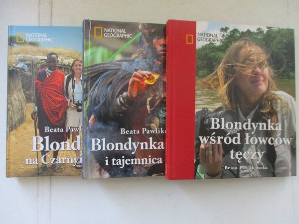 Pawlikowska Beata - Blondynka…, zestaw 3 książek