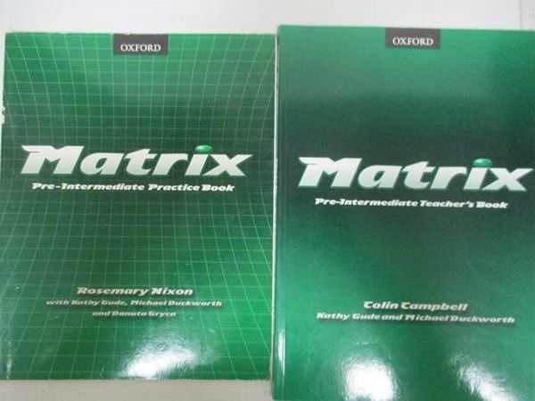 Matrix. Pre-Intermediate Student's Book.