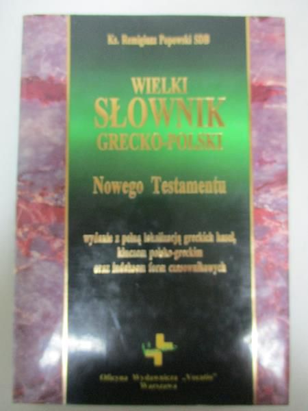 Wielki słownik grecko-polski Nowego Testamentu