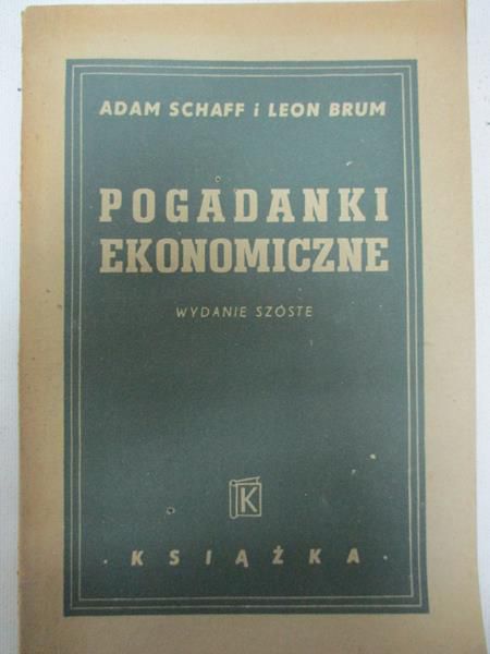 Pogadanki ekonomiczne, 1948 r.