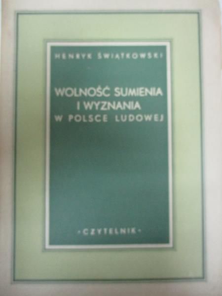 Wolność sumienia i wyznania w Polsce Ludowej, 1949 r.