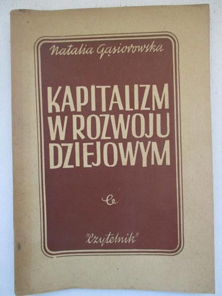 Kapitalizm w rozwoju dziejowym, 1946 r.