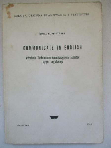 Communicate in English