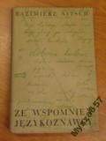 Ze Wspomnień Językoznawcy