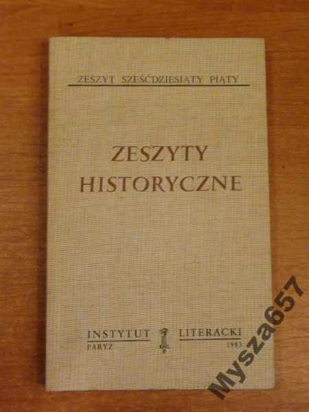 ZESZYTY HISTORYCZNE 65 Biblioteka Kultury 379