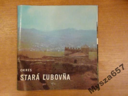 Hlavac OKRES STARA LUBOVNA przewodnik, album