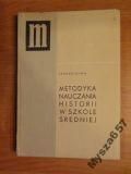 Metodyka Nauczania Historii W Szkole Średniej