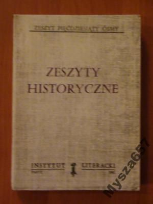 ZESZYTY HISTORYCZNE 58 Biblioteka Kultury 344