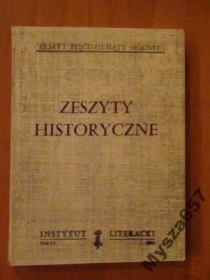 ZESZYTY HISTORYCZNE 57 Biblioteka Kultury 341