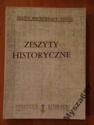 ZESZYTY HISTORYCZNE 53 Biblioteka Kultury 320