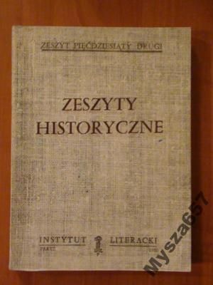 ZESZYTY HISTORYCZNE 52 Biblioteka Kultury 317