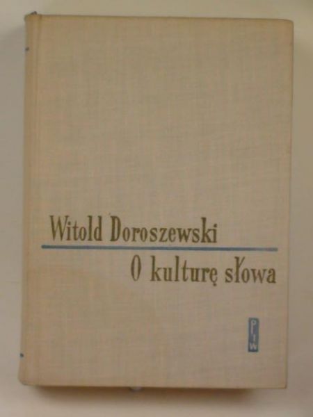 O kulturę słowa