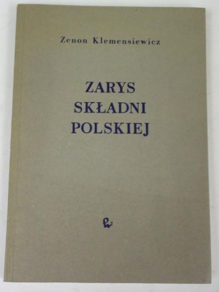 Zarys składni polskiej