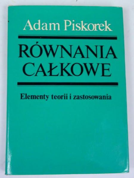 Równania całkowe