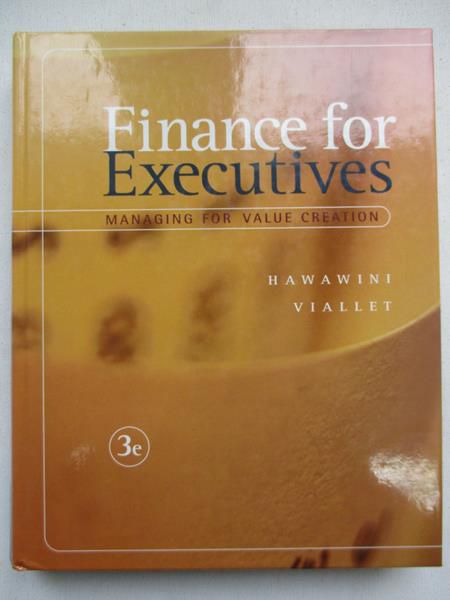 Finance for executives