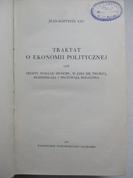 Traktat o ekonomii politycznej