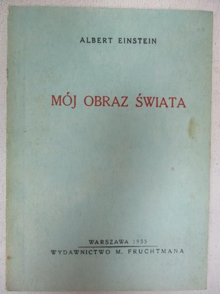 Mój obraz świata, 1935 r.