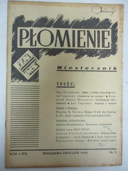 Płomienie. Miesięcznik, nr 2, 1946 r.