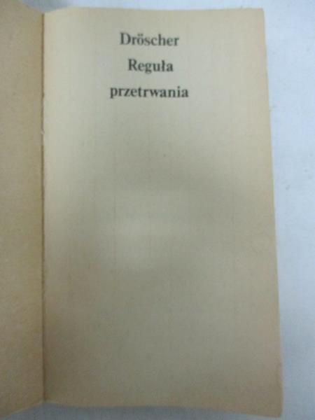 Reguła przetrwania