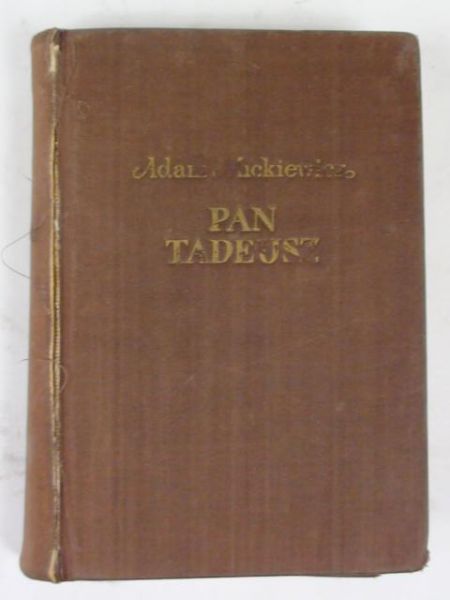 Mickiewicz Adam - Pan Tadeusz
