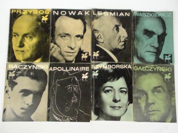 Nowak, Iwaszkiewicz, Leśmian i inni - Poezje wybrane, 8 książek