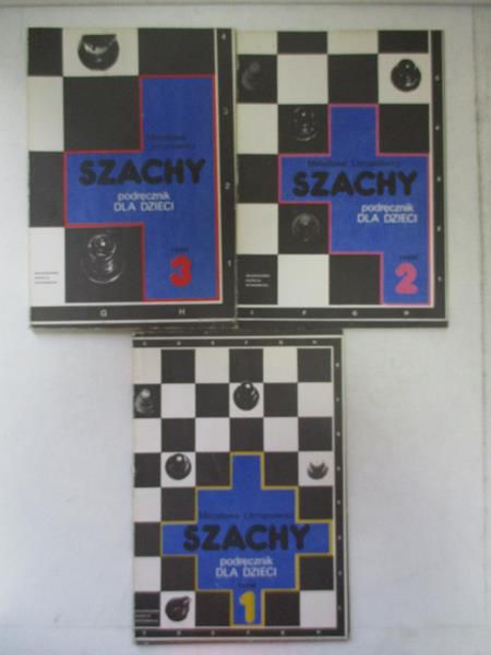 Szachy - podręcznik dla dzieci, części 1-3