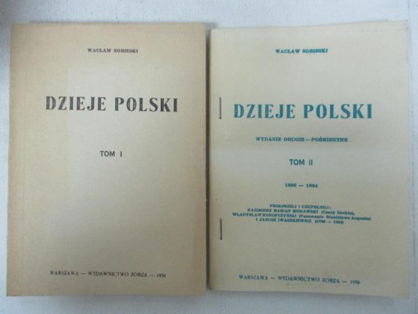 Dzieje Polski, 2 tomy, 1938 r.