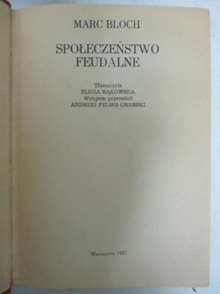 Społeczeństwo feudalne