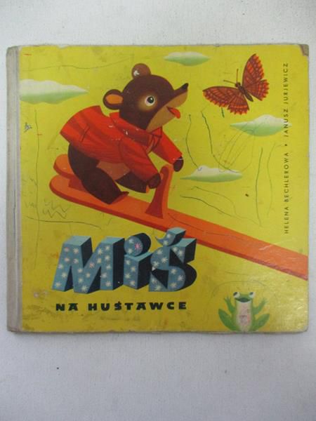 Miś na huśtawce