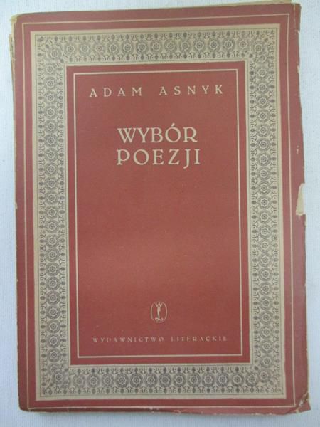 Asnyk Adam - Wybór Poezji