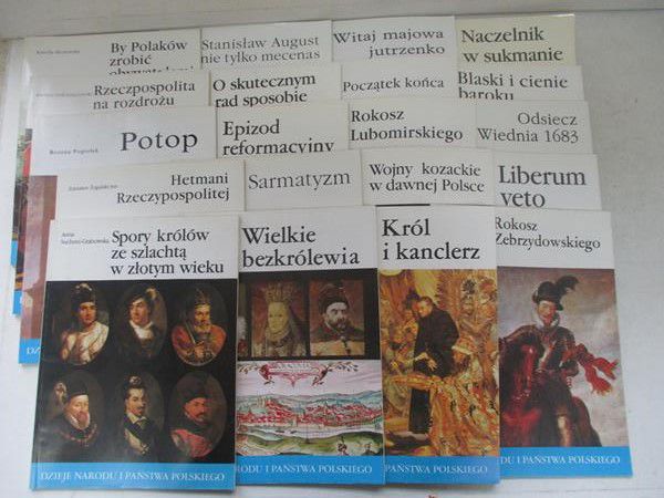 Dzieje Narodu i Państwa Polskiego 21-40 Tomów