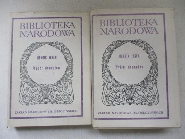 Wybór dramatów Tom I/Tom II