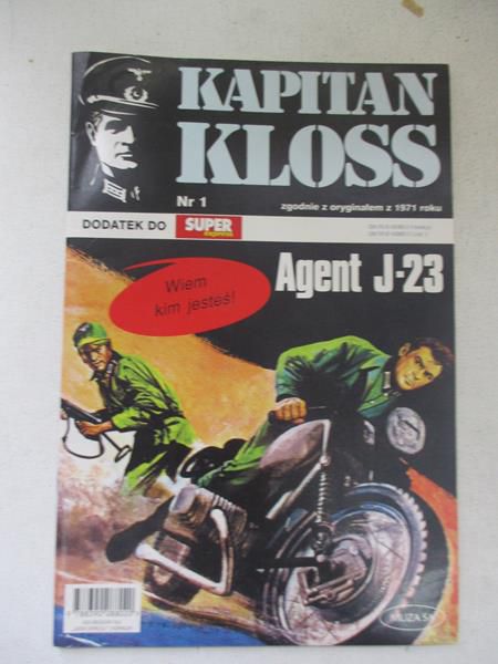 Kapitan Kloss, nr.1 Agent J-23