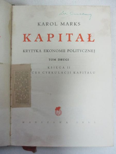 Kapitał. Tom III