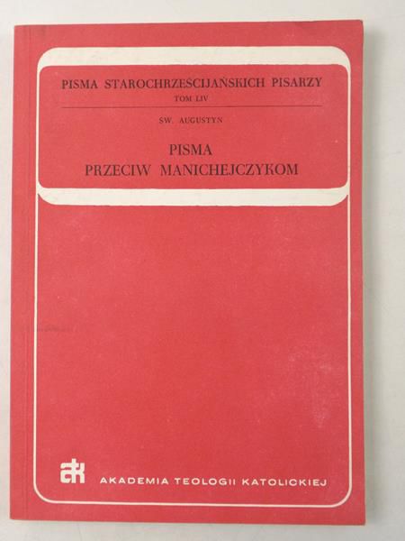 Pisma przeciw manichejczykom
