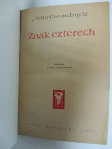Arthur Conan Doyle -  Znak czterech