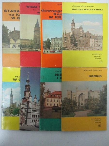 Seria "Zwiedzamy zabytki i muzea" (8 książek)