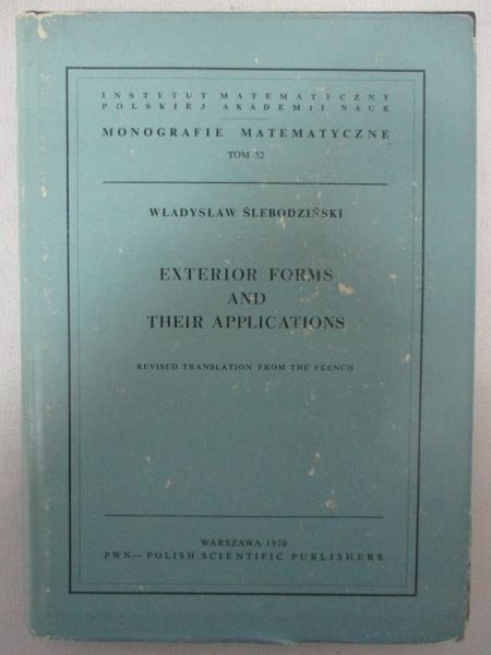 Exterior Forms and Their Applications