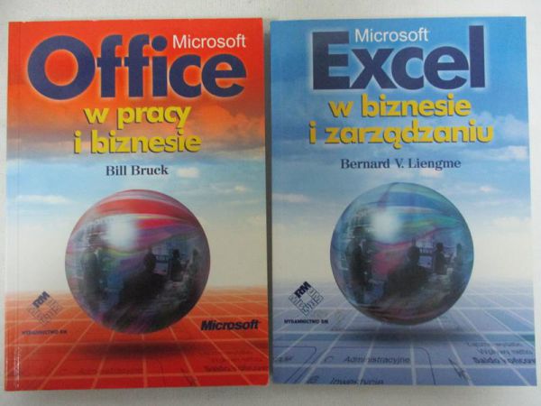Zestaw 2 książek informatycznych. Excel + Office
