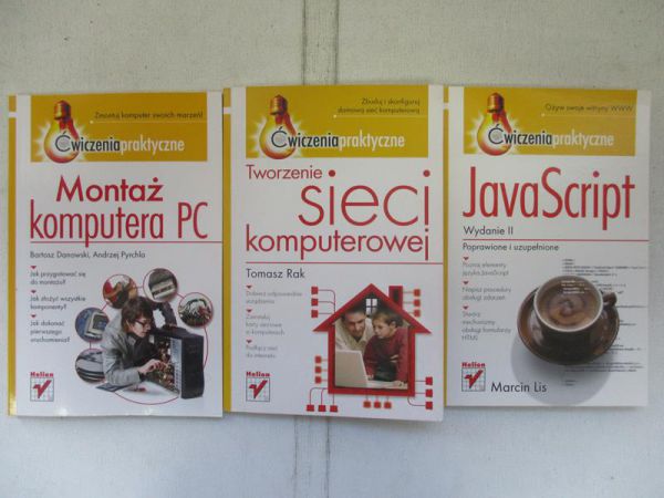 Ćwiczenia praktyczne. Komplet 3 książek