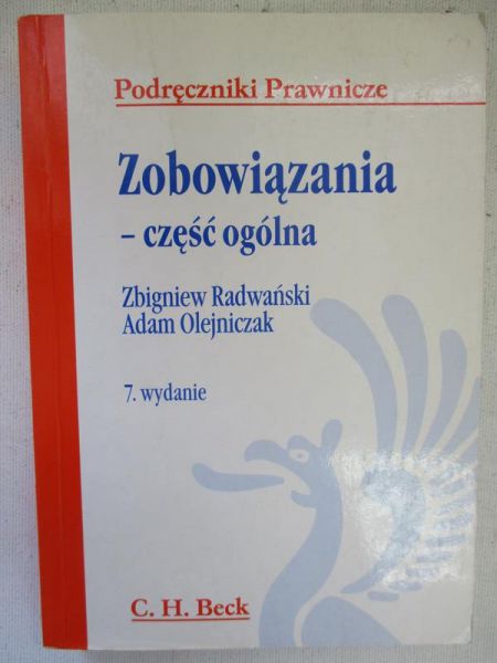 Zobowiązania – część ogólna