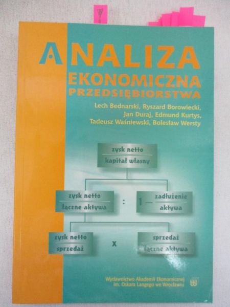 Analiza ekonomiczna przedsiębiorstwa